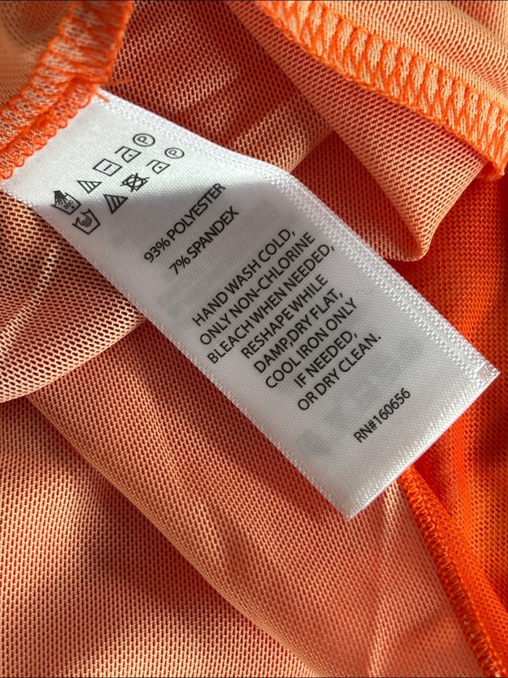 NWT Caroline Constas Orange Tropical Mesh Sheer Cover-Up Maxi Size Large - Picture 8 of 8